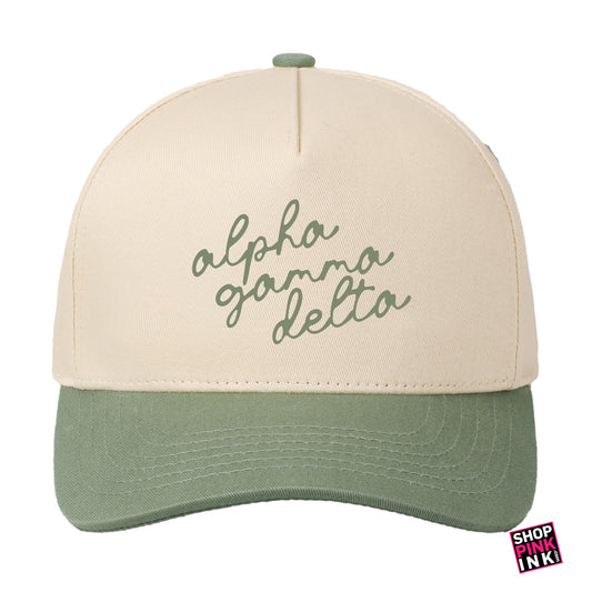 Alpha Gamma Delta - Natural Script - 25611