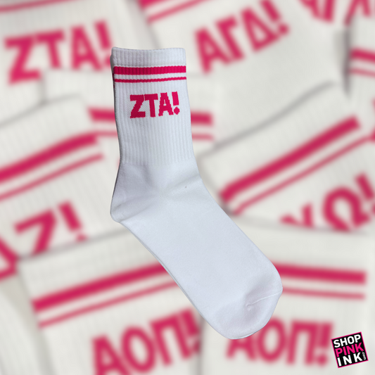 Zeta Tau Alpha - The! Daily! Socks! - 25623