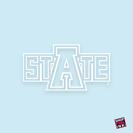 Car Decal - ASTATE
