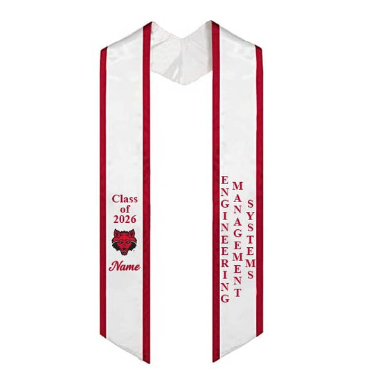 ASTATE - Engineering Management Systems - Graduation Stole