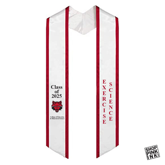 ASTATE - Exercise Science - Graduation Stole
