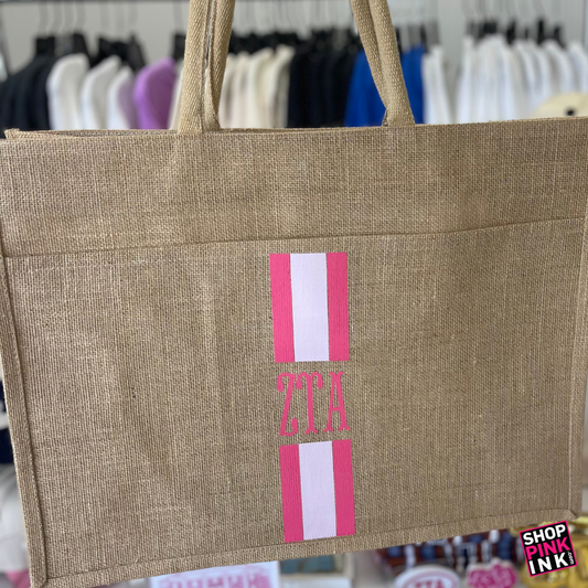 Zeta Tau Alpha - Letters & Lifestyle Tote - 25617