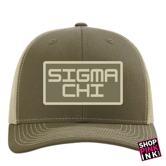 Sigma Chi - Loden Patch Hat