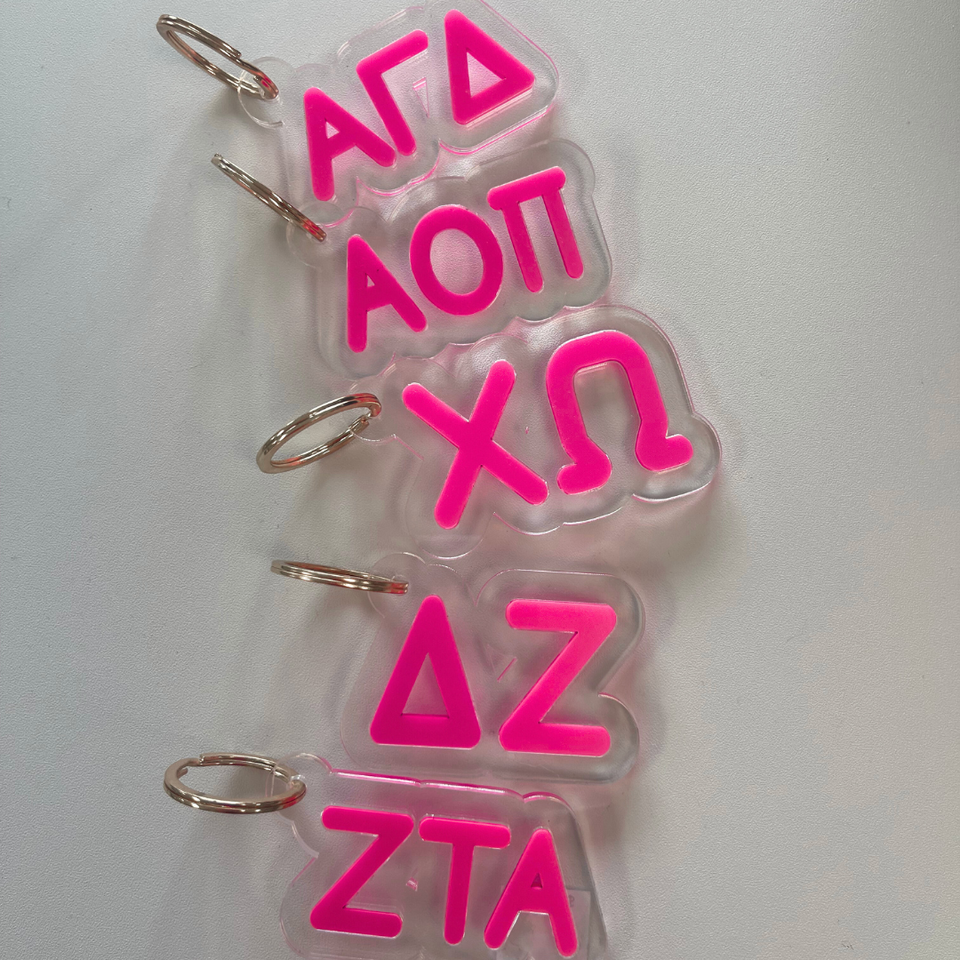 Delta Zeta - Acrylic Keychain